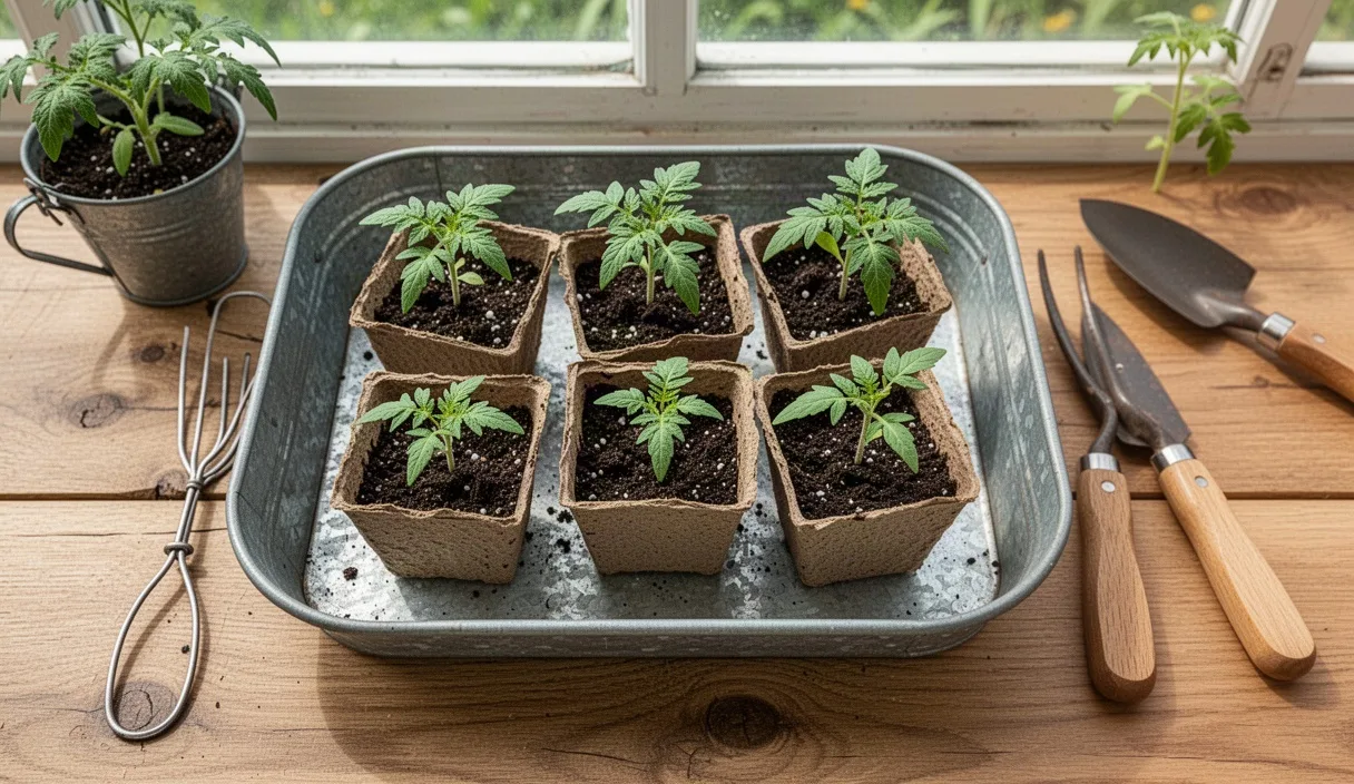 Corrugated Cardboard as Garden Mulch and Seed Pots
