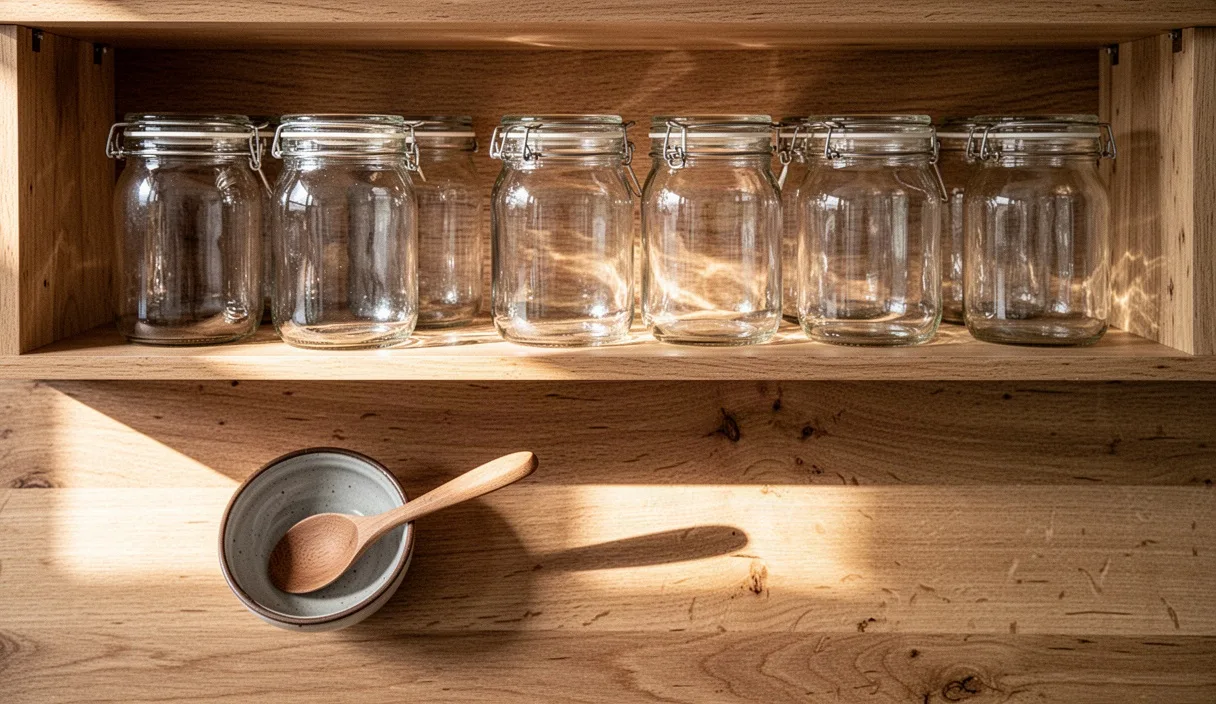 Glass Jar Label Removal Without Harsh Solvents